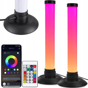 Настольная лампа RGB LED Light Bar с синхронизацией музыки и управлением