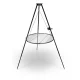 Berdsen BD-884 ugunskura grils ar trijkāji, 80 cm, melns