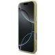 Guess Fixed Glitter Big 4G Metal Frame Phone Case Cover iPhone 17 Pro Max - gold