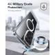 ESR Classic Hybrid Kickstand MagSafe vāciņš priekš Samsung Galaxy S26 Ultra, caurspīdīgs