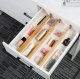 Drawer Organiser Adjustable Bamboo Separator 34-43.5cm, 1 Piece