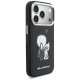 Karl Lagerfeld Karl & Choupette Back Logo MagSafe maciņš iPhone 17 Pro – melns | Phone Case Cover