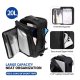 Tech-Protect Defender S50 15.6\" Laptop Backpack 20L Black