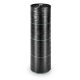 Plonos dārza agrotekstils 1.6 x 100 m, 90 g/m² + 100 tapas, melns