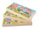Bakalu Wooden Dress-up Puzzle Bear Family Emotions, 47 Pcs