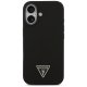 Guess Silicone Triangle Logo MagSafe Phone Case Cover iPhone 17 - Black