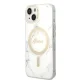 Komplekts Guess Gubpp14shmeacsh Korpuss + lādētājs iPhone 14 6,1\\\" Balts/balts cietais futrālis Marmora magsafe |...