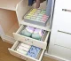 Набор органайзеров для выдвижных ящиков, 4 шт., Серый