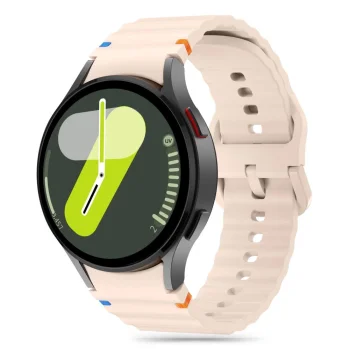 Силиконовый спортивный ремешок Tech-Protect для Samsung Galaxy Watch 4 / 5 Pro 6 7 FE -...
