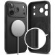 Ringke iPhone 17 Pro Max vāciņš Silicone Magnetic MagSafe, melns