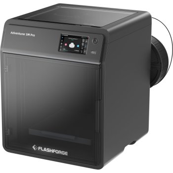 Flashforge Adventurer 5M Pro 3D printeris, melns