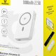 Baseus Airpow II 10000mAh Qi2 Power Bank with MagSafe 22.5W with Baseus Simple Series USB-C Cable - USB-C 20V/3A (30cm)...