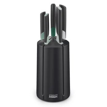 Nažu komplekts ar rotējošu statīvu Joseph Joseph Elevate 5-pc Set, zaļš