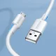 Кабель Ugreen US289 Micro USB на USB-A, 3A, 2м, Белый