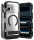 Ringke UX Magnetic vāciņš iPhone 18 Pro Max / 17 Pro Max ar MagSafe un statīvu, caurspīdīgs