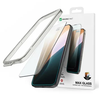 AmazingThing iPhone 17 Pro Max aizsargstikls Titan Max FusionFilter 7