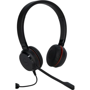 Austiņas ar mikrofonu Jabra Evolve 20 SE MS Stereo, USB-A / USB-C, melnas