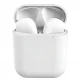 Brainz 38511 Bezvadu Bluetooth austiņas ar mikrofonu, Baltas