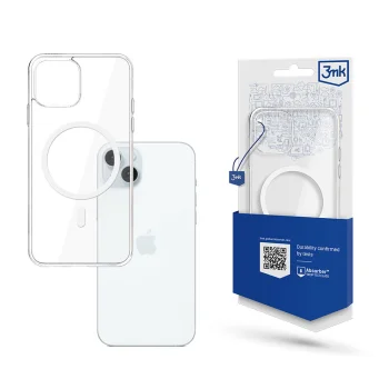 Прозрачный чехол 3Mk Protection Mag Case для Apple iPhone 15 Plus