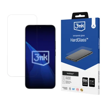 3mk HardGlass aizsargstikls Xiaomi Redmi Note 17 5G viedtālrunim, 9H, 0.3 mm