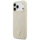 Guess Croco Triangle Logo MagSafe Phone Case Cover iPhone 17 Pro Max - Gold