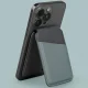 Uniq Lyden DS magnētiskais RFID maks ar telefona statīvu - zils un melns | magnetic wallet with phone stand blue and...