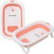 Bakalu NICEkids Foldable Baby Bathtub, Silicone, Pink