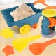 Игровой набор для песочницы Bakalu с тачкой и аксессуарами, 6 эл.,...