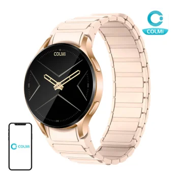 Умные часы Colmi i28 Ultra 1.43 AMOLED Золотые