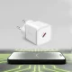 SBS TETRGAN1C20W 20W GaN sienas lādētājs ar USB-C Power Delivery, balts