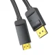 кабель 4K DisplayPort to HDMI Cable 2m Vention HAGBH (черный)