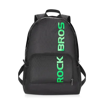 Rockbros H10-BK salokāma sporta mugursoma, 18 l, melna