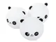 Детский ночник Panda RGB с пультом, LED, USB, белый