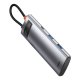 Baseus Metal Gleam Series многофункциональный USB HUB 7-в-1 Type-C с HDMI, TF и PD...