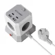 BlitzWolf BW-EC1 pagarinātājs 4x AC, 2x USB-A, 2x USB-C 1.8m