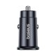 Baseus GoTrip 2 x USB‑C 30W auto lādētājs – melns | Phone Car Charger