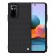 Xiaomi Redmi Note 10 Pro Nillkin Textured Rugged Cover Case with Gel Frame, Black