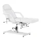 Sillon 210 hidrauliskais kosmētiskais krēsls ar šūpuļa funkciju, balts