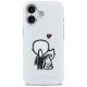 Karl Lagerfeld Karl & Choupette прозрачный MagSafe чехол для iPhone 17