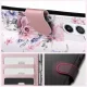 Samsung Galaxy M34 5G Tech-Protect Wallet Book Case Cover, Pink Flowers | Telefona Vāciņš Maciņš Apvalks...