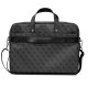 Сумка Guess Saffiano 4G Triangle Logo для ноутбука до 16\", черная