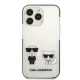 Чехол Karl Lagerfeld Karl&Choupette для iPhone 13 / 13 Pro, белый