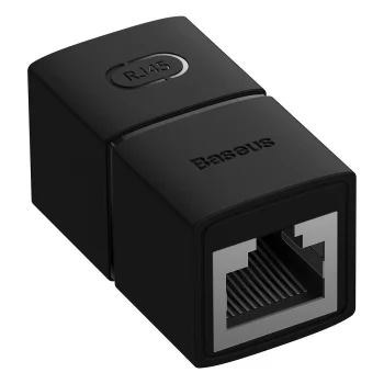 Baseus AirJoy Series RJ-45 Ethernet kabeļa savienotājs Melns