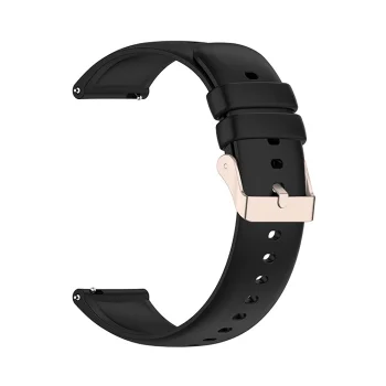 Silikona siksniņa Xiaomi Mi Watch / Amazfit GTR 47mm, melna