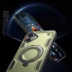 Vāciņš Hybrid Armor Trendy ar MagSafe iPhone 16 Plus, zaļš