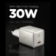 Сетевое зарядное устройство Spigen Essential EE301EU 30W (1 порт), Титановый