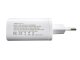 65W USB C Wall Charger with 3 Ports USB-A USB-C, Fast Power Adapter, white