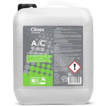 Šķidrais līdzeklis gaisa kondicionēšanas un ventilācijas iekārtu tīrīšanai CLINEX A/C 5L | Liquid agent for...