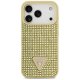 Guess Rhinestone Triangle Logo iPhone 17 Pro vāciņš - zelta krāsā | Case Gold