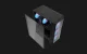 Darkflash DK352 Plus datora korpuss ar 4 ARGB ventilatoriem, Melns